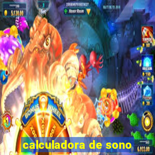 calculadora de sono